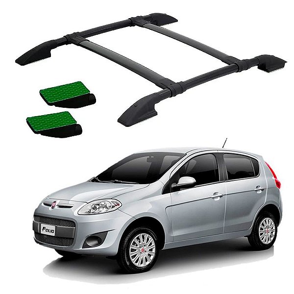 Bagageiro Palio 2012 13 2014 2015 2016 2017 18 Preto Colado