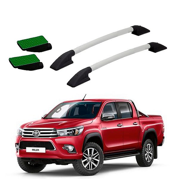 Longarina Hilux 2016 2017 Prata Colado