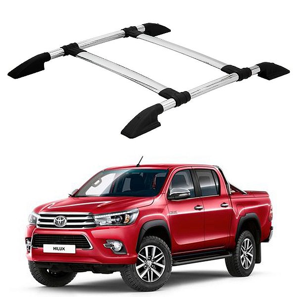 Bagageiro Hilux 2016 2017 Alumínio