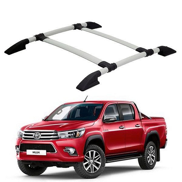 Bagageiro Hilux 2016 2017 Prata