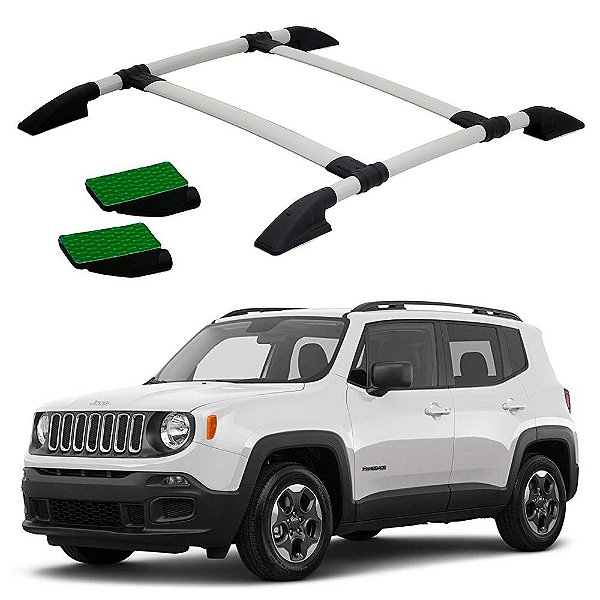 Bagageiro Renegade 2015 2016 2017 2018 2018 20 Prata Colado