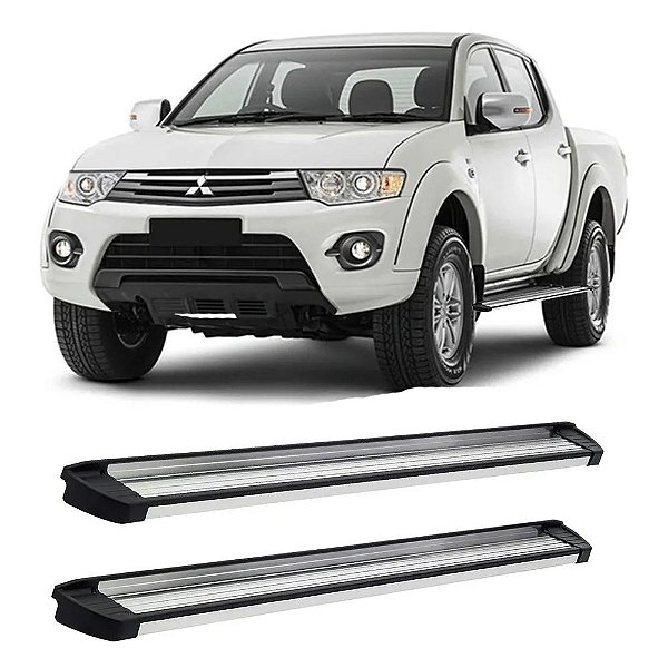 Estribo L200 Triton 2008 2009 2010 2011 2012 A 2016 Alumínio