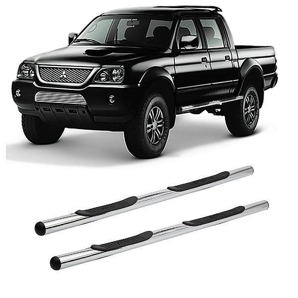 Estribo L200 Sport 2003 A 2008 Outdoor 2007 A 2011 Cromado