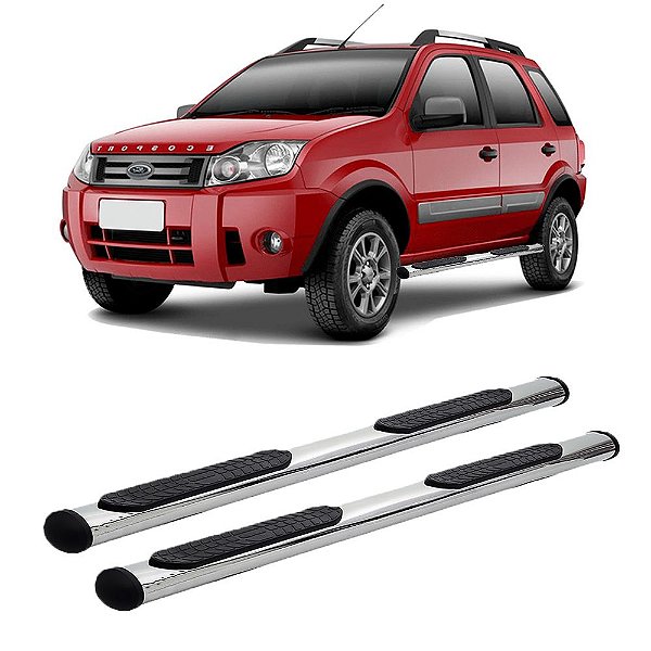 Estribo Ecosport 2003 2006 2007 2008 A 2012 Cromado Oblongo