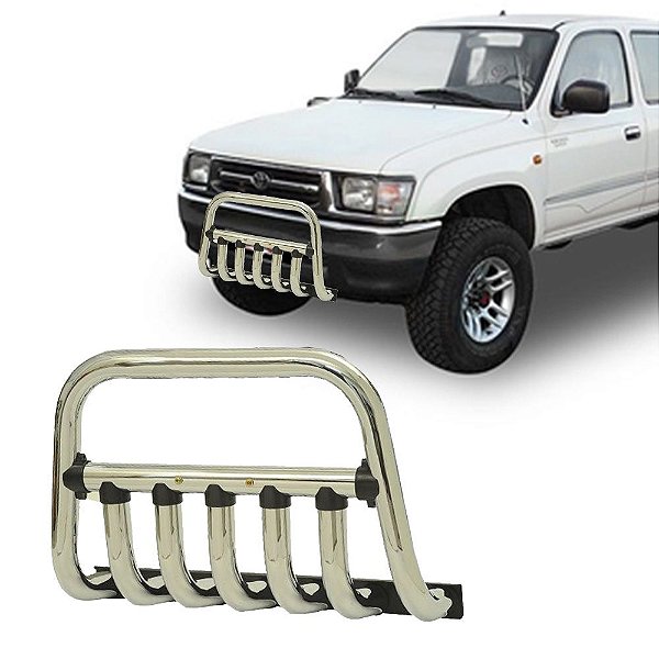 Quebra Mato Hilux 1997 1998 1999 2000 2001 Cromado