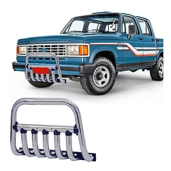 Quebra Mato D20 1985 1986 1987 A 1996 Cab Simples Cromado