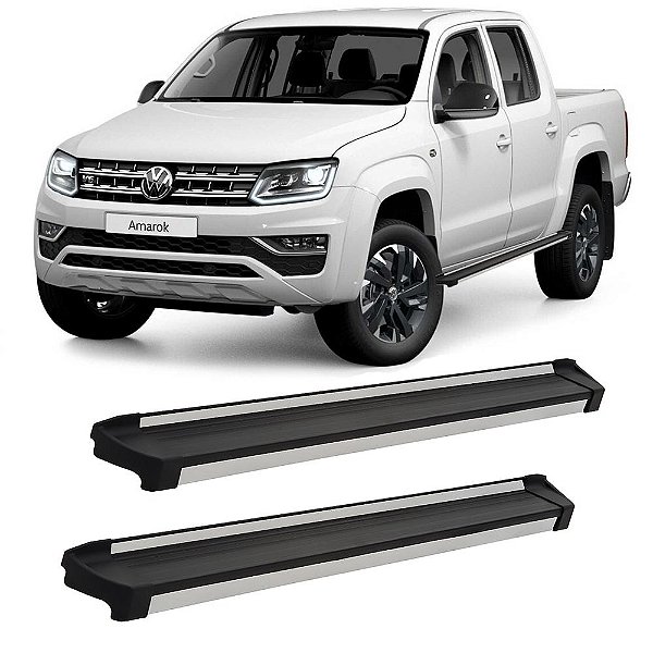 Estribo Amarok 2010 2011 2012 2013 A 2019 Cab Dupla Alumínio