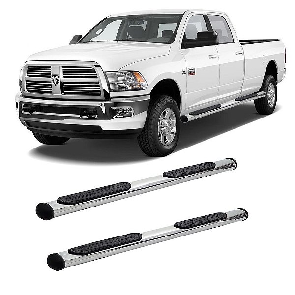 Estribo Dodge Ram 2006 2007 2008 A 2015 Cab Dupla Cromado