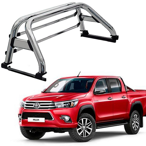 Santo Antônio Hilux 2016 2017 2018 2019 Cromado Com Grade