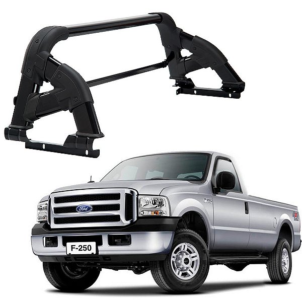 Santo Antônio F250 1998 A 2010 2011 2012 Preto Com Grade