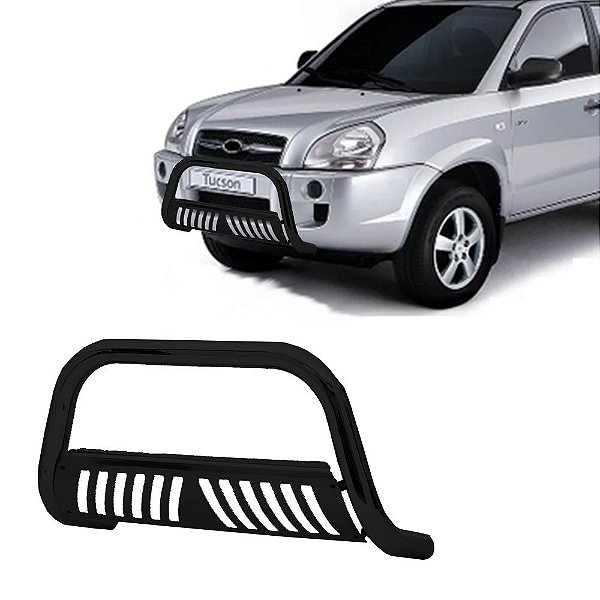 Quebra Mato Tucson 2005 A 2014 2015 2016 Com Chapa Preto