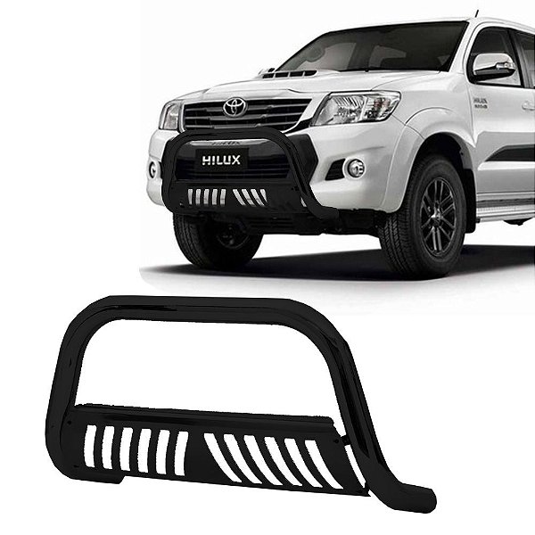 Quebra Mato Hilux 2006 2007 2008 2009 A 2015 Chapa Preto