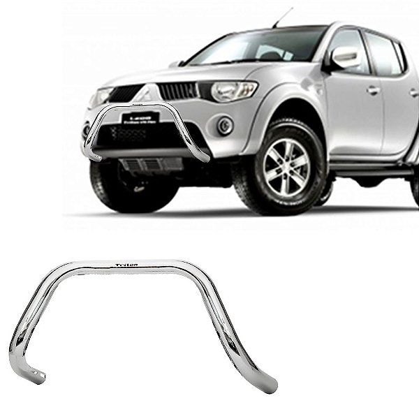 Quebra Mato L200 Triton 2008 2009 2010 2011 2012 13 Cromado