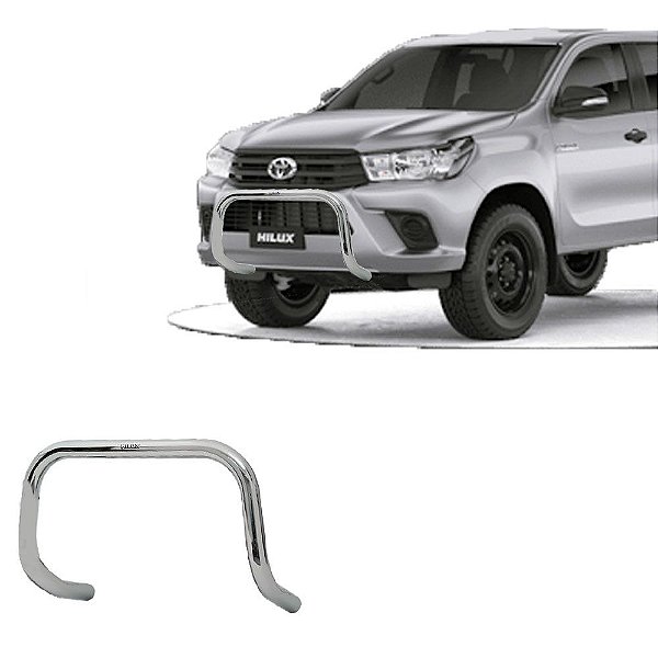 Quebra Mato Hilux 2016 2017 2018 A 2019 Cromado