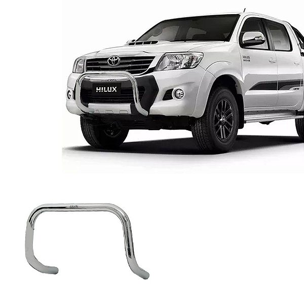 Quebra Mato Hilux 2006 A 2011 2012 2013 2014 2015 Cd Cromado