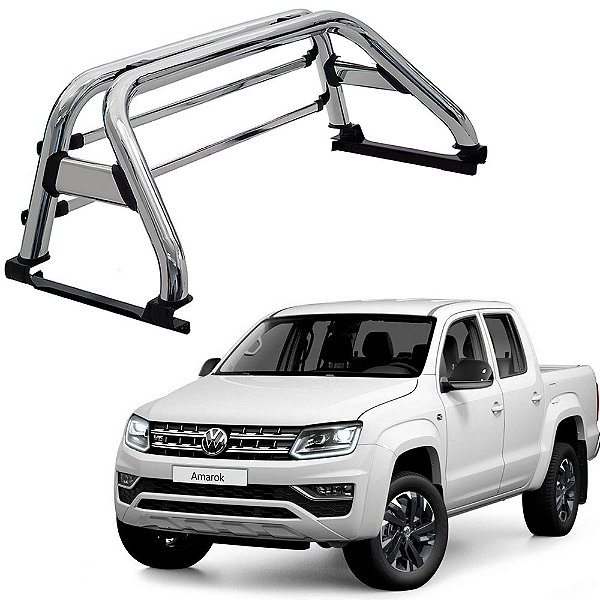 Santo Antônio Amarok 2010 A 2019 Cab Dupla Cromo Garde