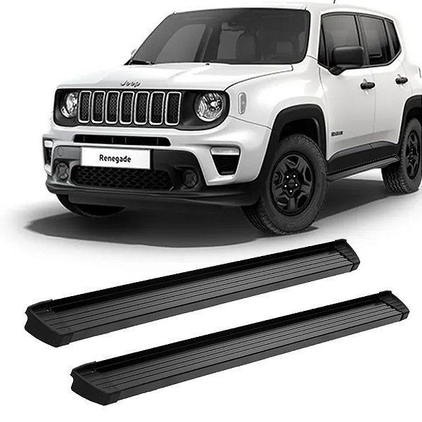 Estribo Renegade 2015 2016 2017 2018 2019 2020 Preto