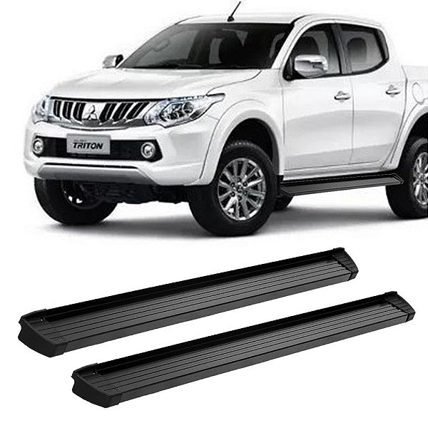 Estribo L200 Triton 2017 2018 2019 2020 2021 Preto