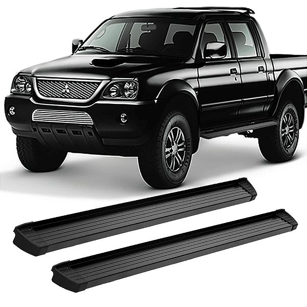 Estribo L200 Sport 2003 2004 2005 2006 2007 2008 Preto