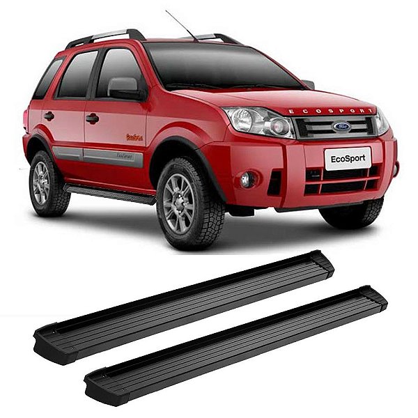 Estribo Ecosport 2003 A 2012 Preto Exceto Modelo Ano 4/5