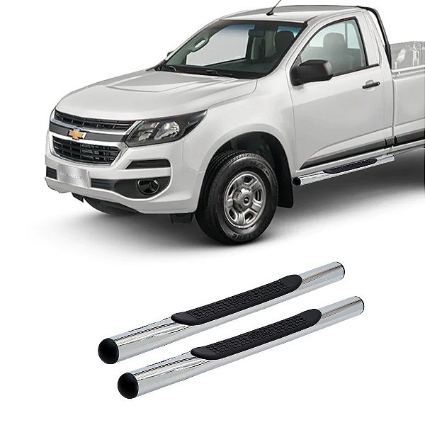 Estribo S10 1995 1996 A 2008 2009 2010 2011 Ca Simples Cromo