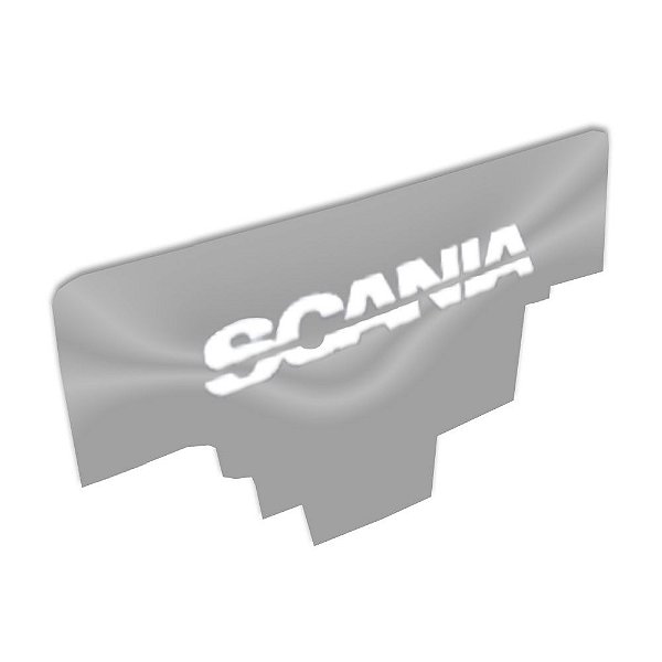 Acabamento De Inox Tampa Da Caixa Bateria Scania