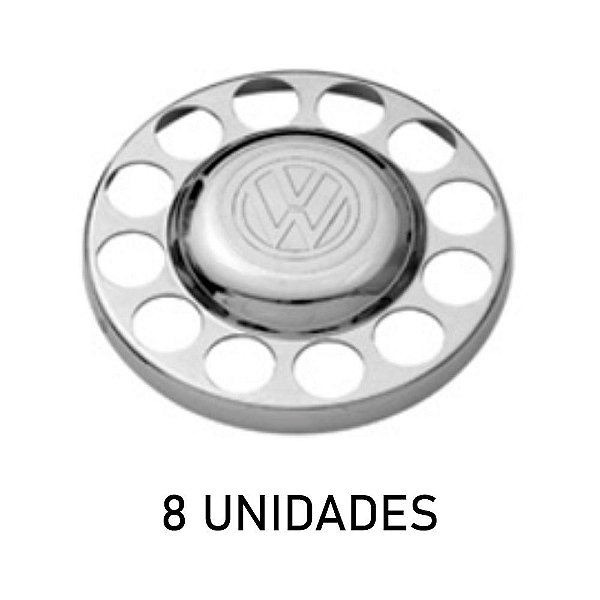Sobre Tampa Do Cubo Da Tração Volkswagen 3/4 8 Unidades