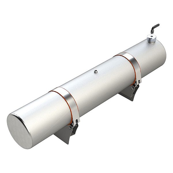 Tanque Combustível Inox 160 Litros 350mm X 1670mm Arla