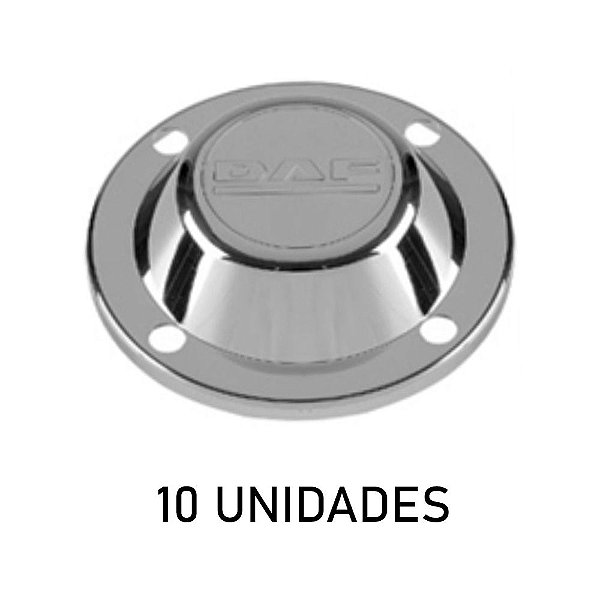Sobre Tampa Do Cubo Dianteiro Daf Cromada 10 Unidades