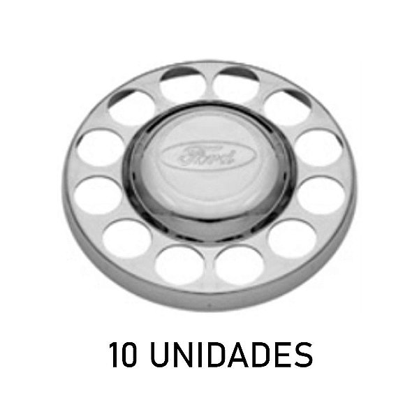 Sobre tampa do cubo da tração ford 3/4 - 1119 10 unidades
