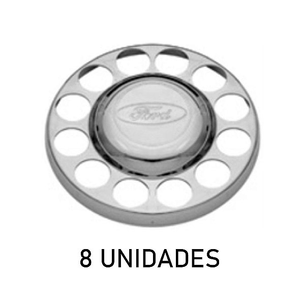 Sobre Tampa Do Cubo Da Tração Ford 3/4 8 Unidades