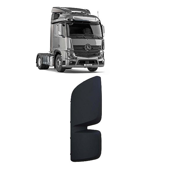 Capa do retrovisor LE Mercedes Actros 2017 em diante