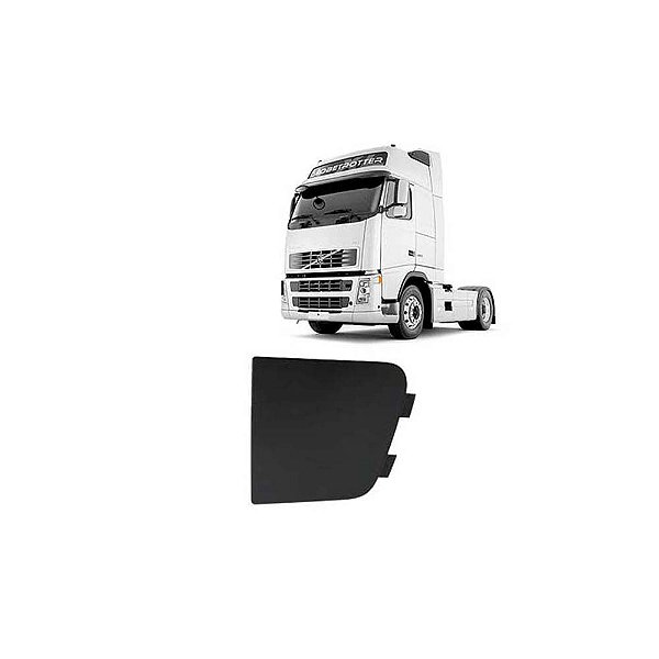 Tampa grade dianteira inferior LE FH 12 2005 a 2010