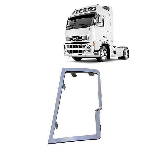Aro farol LE FH 12 Cromado 2005 a 2010