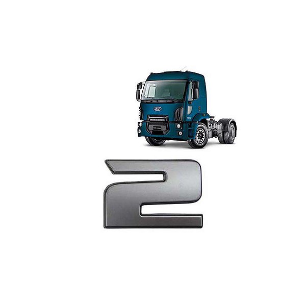 Letreiro 2 Ford Cargo após 2010 Injetado