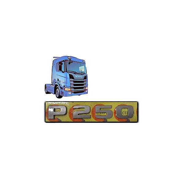 Letreiro Scania P 250 NTG após 2019