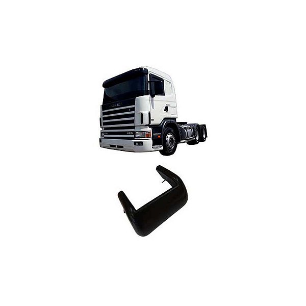 Tampa protetora dobradiça porta LD Scania S4