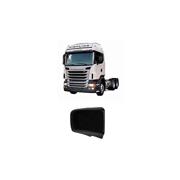 Tampa protetora dobradiça porta LE Scania S5