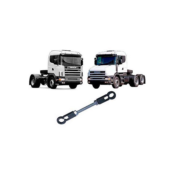Tirante válvula suspenção cabine Scania T/R 114 (70mm)
