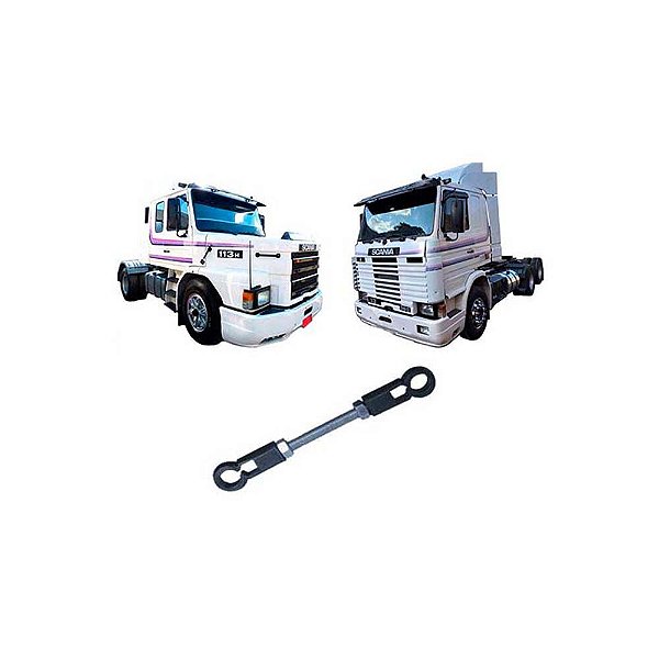Tirante válvula suspenção cabine Scania T/R 113 (70mm)