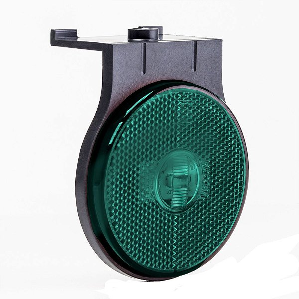 Lanterna Lateral Carreta Randon Noma Bivolt Verde Led
