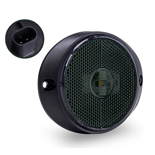 Lanterna Frontal Carreta 65 Randon Noma Led Bivolt Fumê