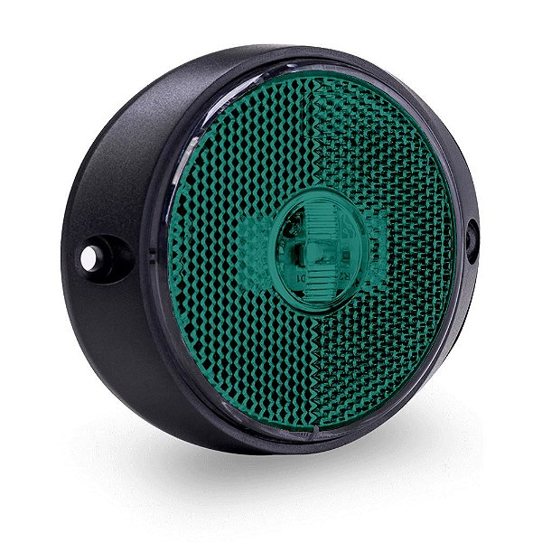 Lanterna Peito da Carreta Randon Bivolt Verde Led