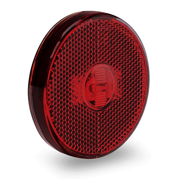 Lanterna Lateral Carreta Randon Bivolt Vermelha Led