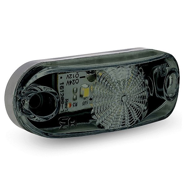 Lanterna Delimitadora Carreta Caminhão Led Bivolt Fumê