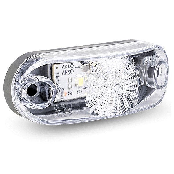 Lanterna Delimitadora Carreta Caminhão Led Bivolt Cristal