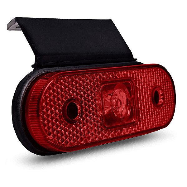 Lanterna Lateral Carreta Facchini Led Vermelha Bivolt