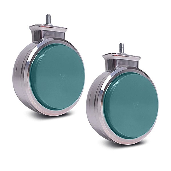 2 Lanterna Carreta Foguinho Bojuda Verde 9 Leds Bivolt