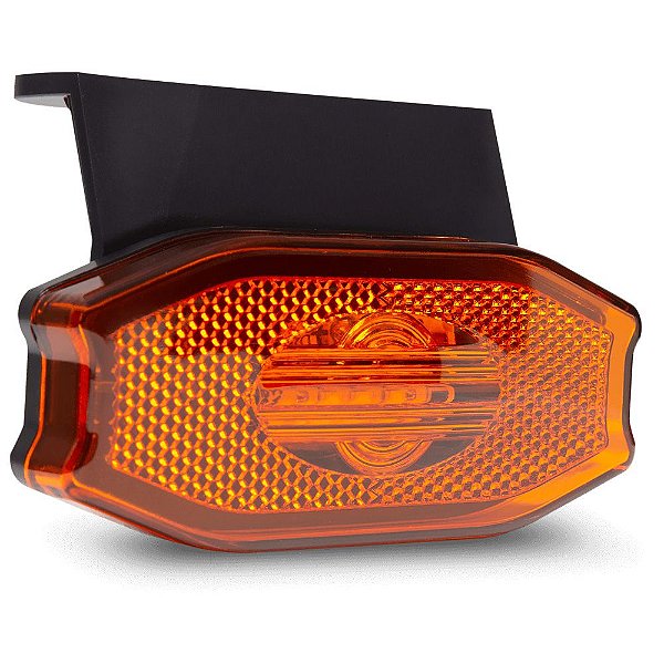 Lanterna Lateral Carreta Exclusive Led Bivolt Âmbar