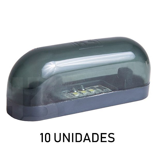 Kit Lanterna Delimitadora Carreta Caminhão Led Fumê 10 un